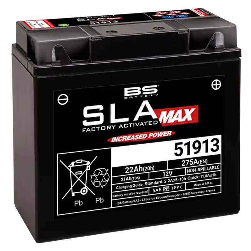 Prix Réduit Batterie BS BATTERY SLA Max sans entretien activé usine – 51913