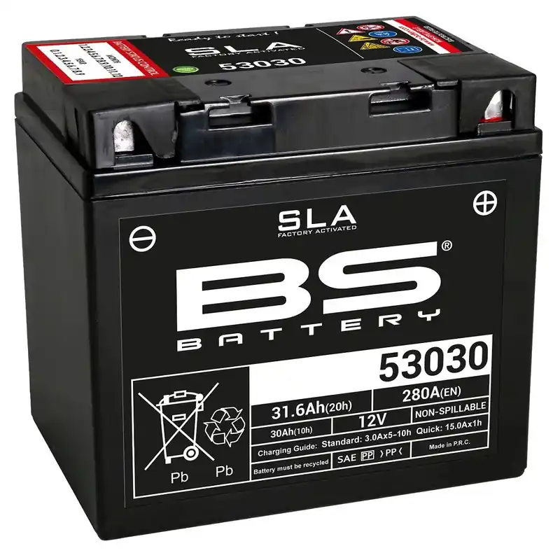 Super Prix Batterie BS BATTERY SLA sans entretien activé usine – 53030