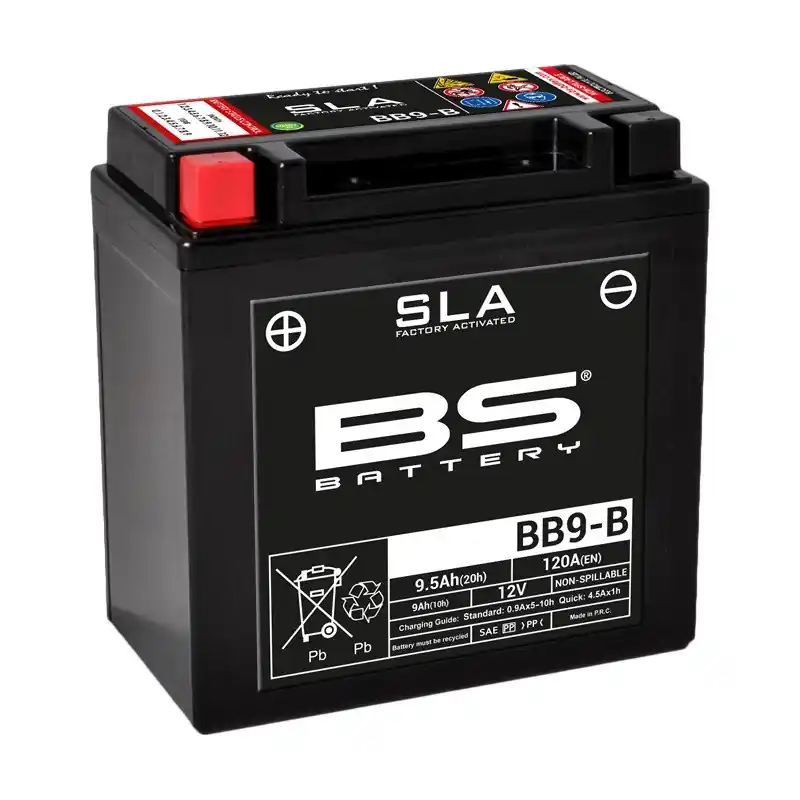 Acheter En Ligne Batterie BS BATTERY SLA sans entretien activé usine – BB9-B
