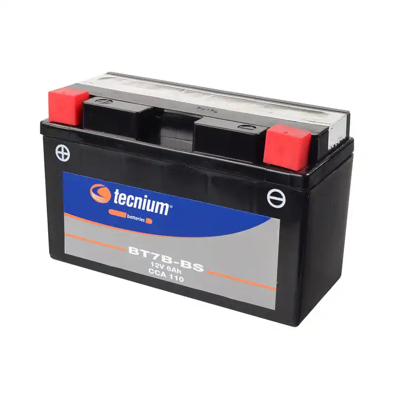 Batterie TECNIUM sans entretien avec pack acide – BT7B-BS Offre Limitée