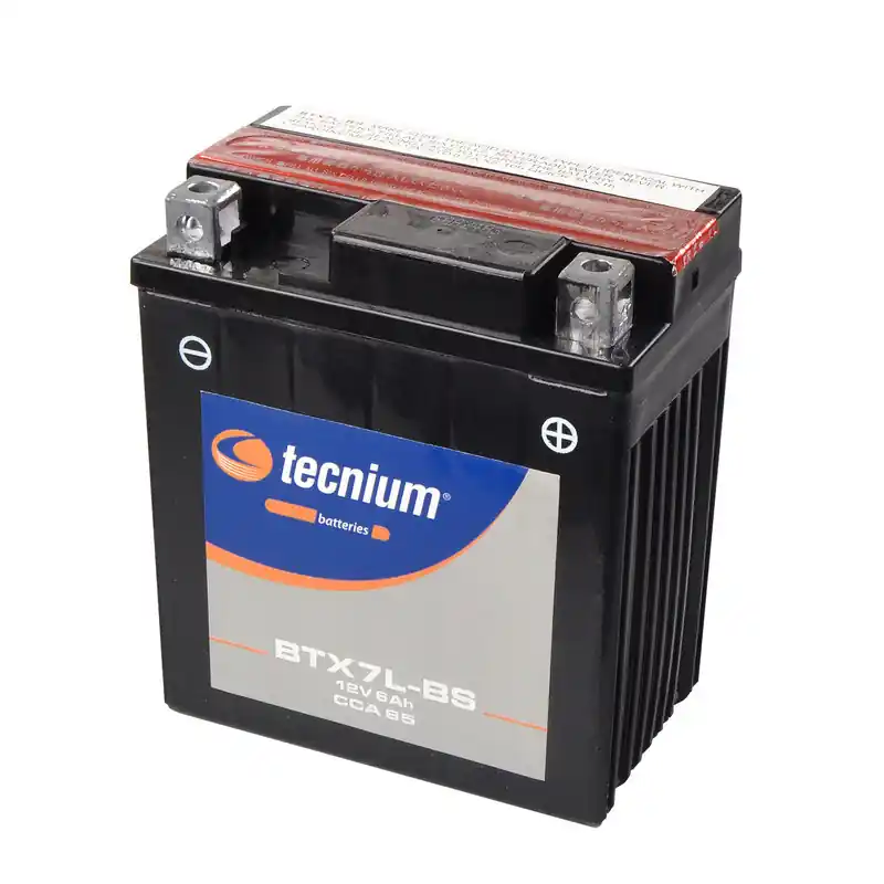 Acheter En Ligne Batterie TECNIUM sans entretien avec pack acide – BTX7L-BS