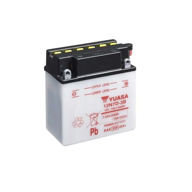 Acheter Direct Batterie YUASA conventionnelle sans pack acide – 12N7D-3B
