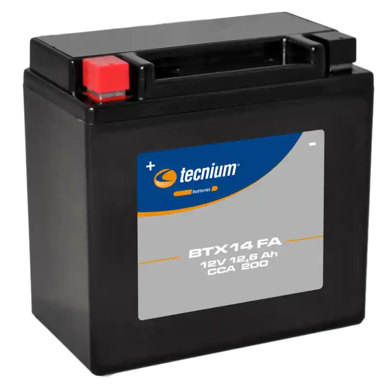 Batterie TECNIUM sans entretien activé usine – BTX14 Solde