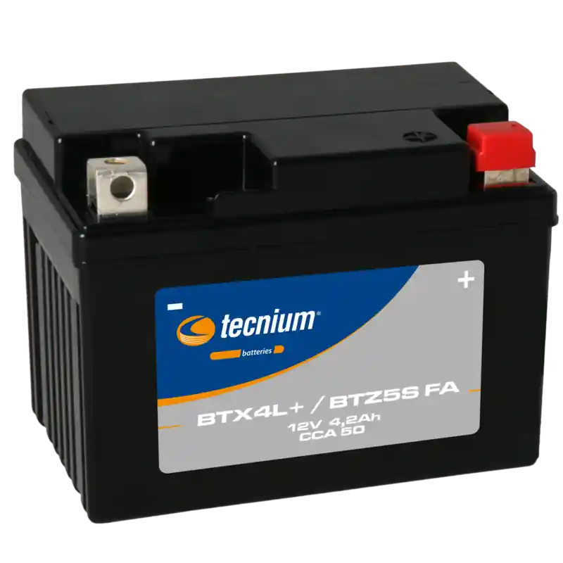 Offre Exclusive Batterie TECNIUM sans entretien activé usine – BTX4L+/BTZ5S