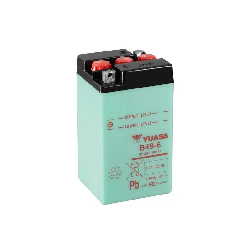 Batterie YUASA conventionnelle sans pack acide – B49-6 Livraison Express
