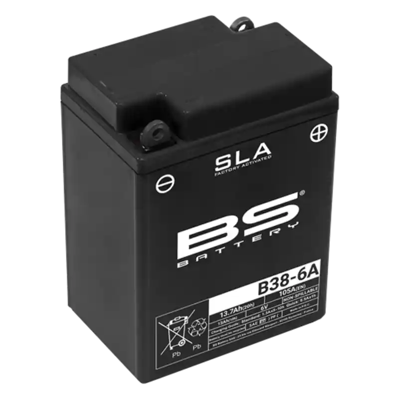 Batterie BS BATTERY SLA sans entretien activé usine – B38-6A Acheter Direct