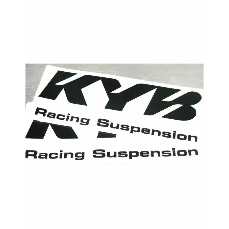 Autocollant de fourche KYB blanc Pas Cher