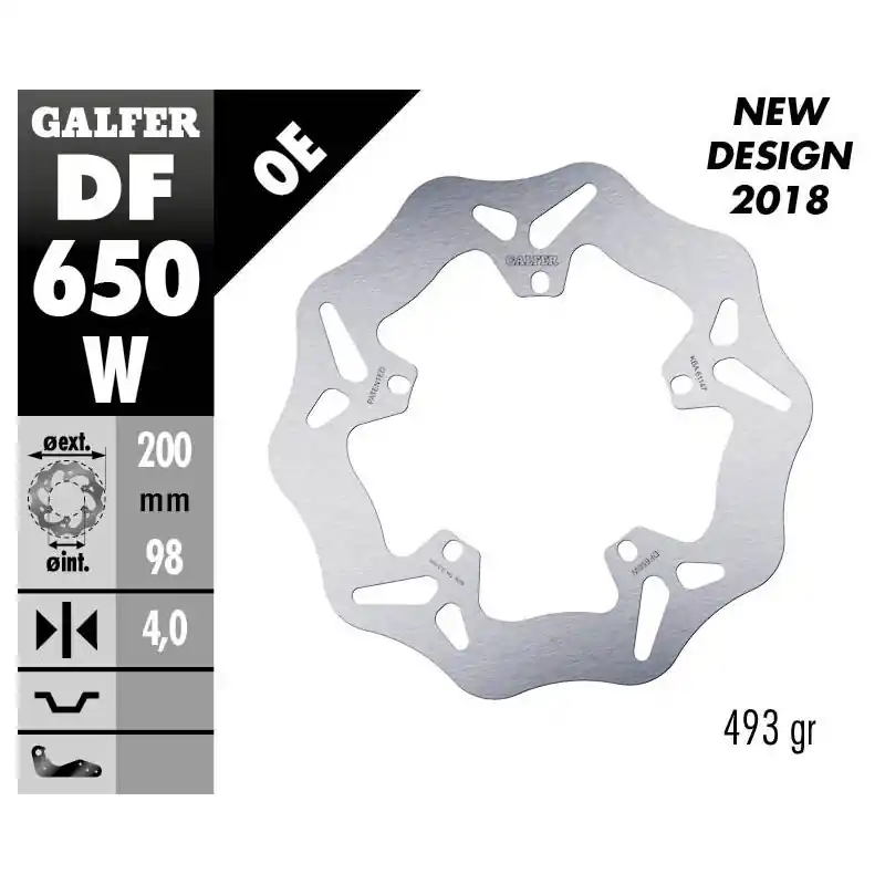 BRAKE DISC FIXED WAVE Quantité Limitée