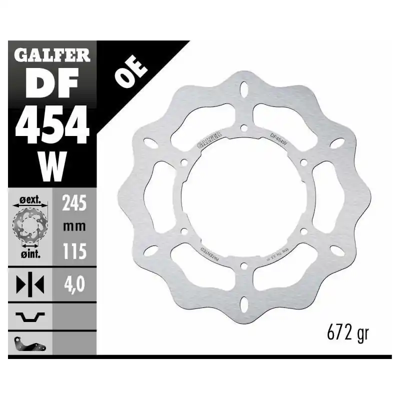 BRAKE DISC FIXED WAVE Acheter En Ligne