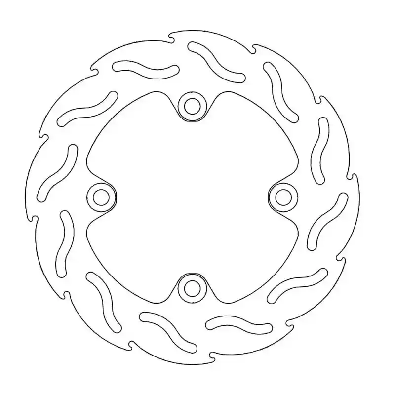Bon Plan BRAKE DISC FLAME REAR