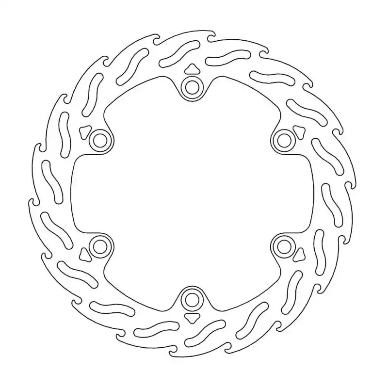 Paiement Sécurisé BRAKE DISC FLAME FRONT