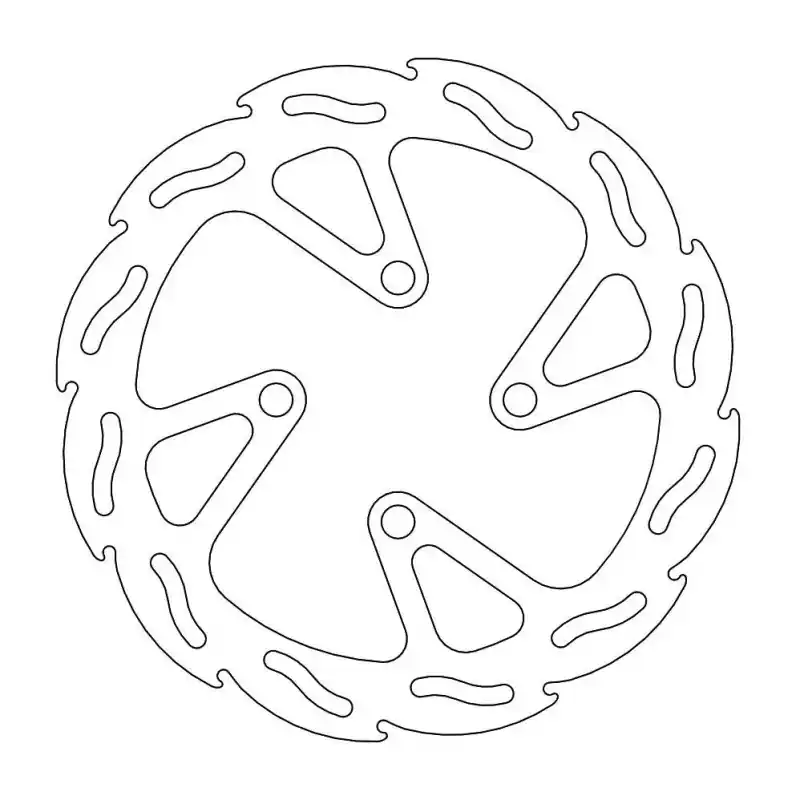 BRAKE DISC FLAME FRONT Vente Directe