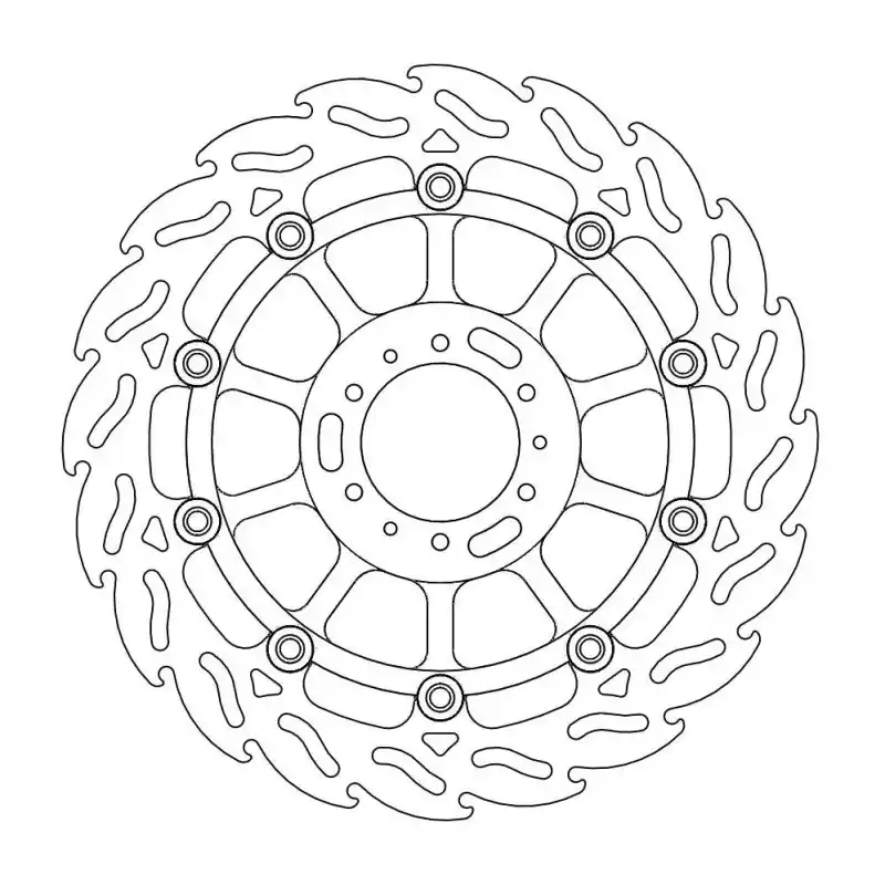 BRAKE DISC FLAME FLOAT FT R Retour Gratuit