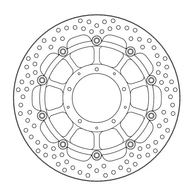BRAKE DISC HALO FLOAT FT Usine Directe