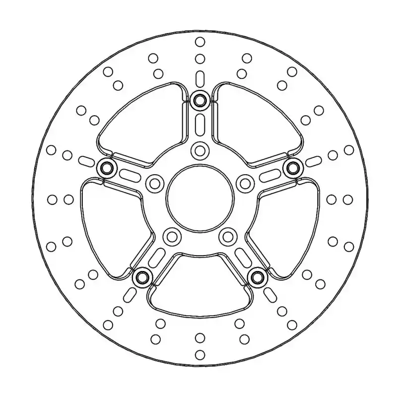 Promotion Saisonnière BRAKE DISC FLOAT ROUND FRONT
