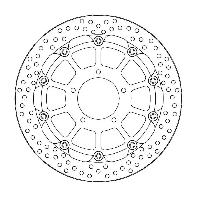 BRAKE DISC HALO RACING FR Prix Choc