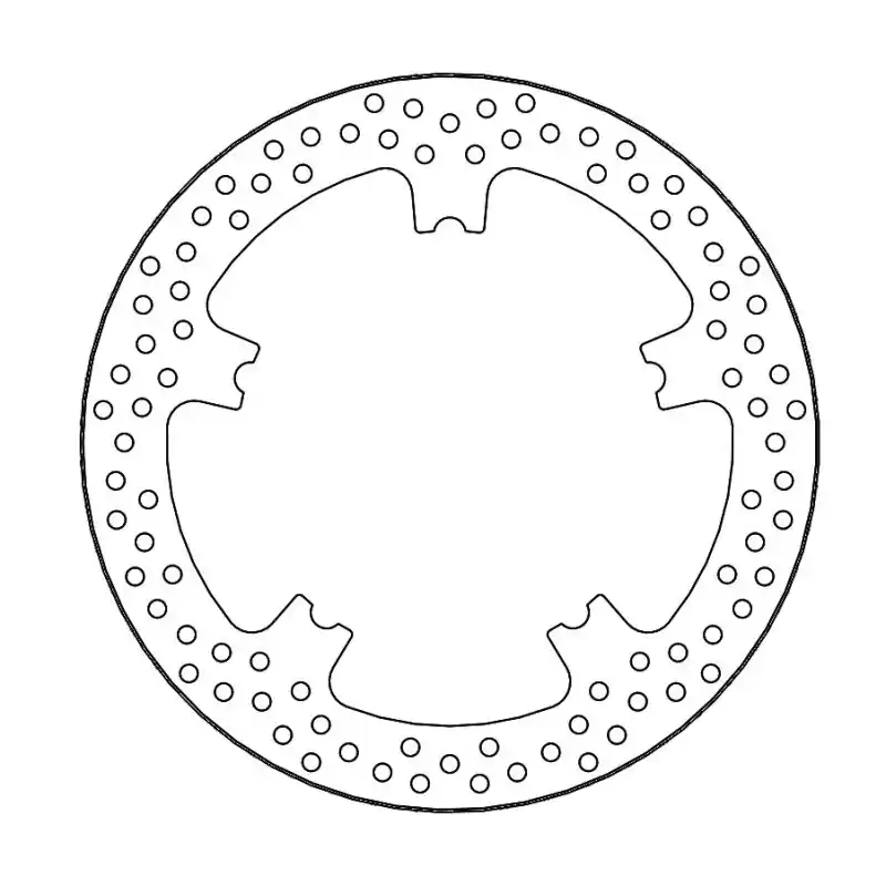 BRAKE DISC FIX ROUND FRONT Nouvel Arrivage
