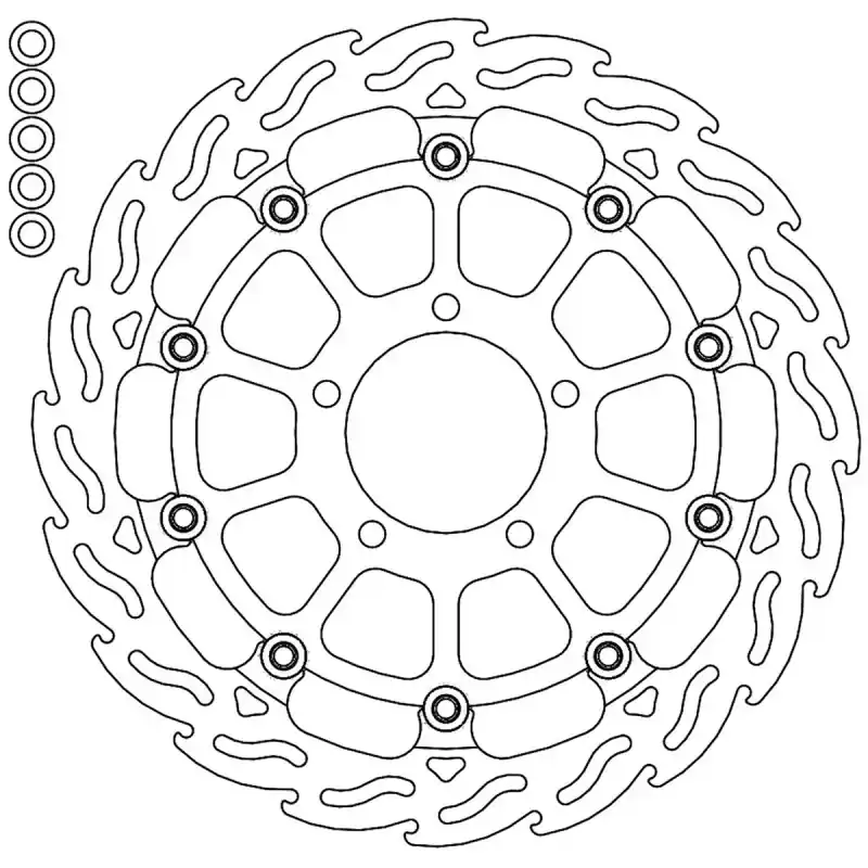 BRAKE DISC FLAME FLOAT FT L Meilleur Prix