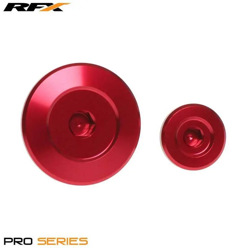 Jeu de bouchons de distribution de moteur RFX Pro (Rouge) Affaire À Saisir