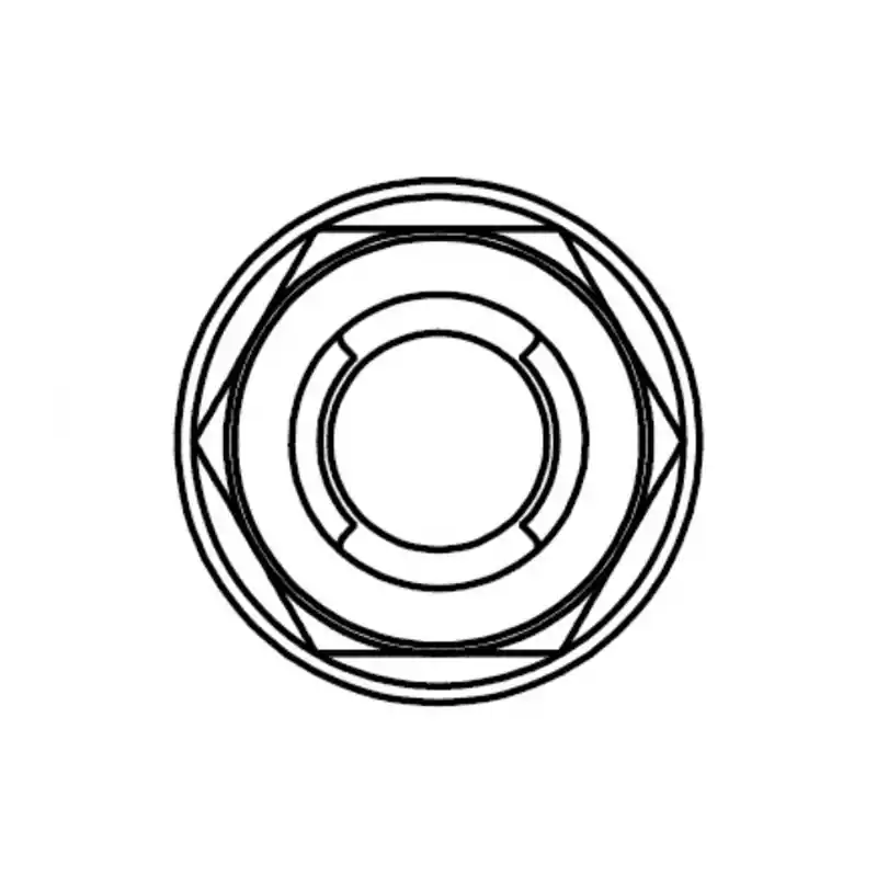 Promotion Saisonnière Ecrou Fuji à bride BOLT M6x1mm tête 10mm acier 10 pièces
