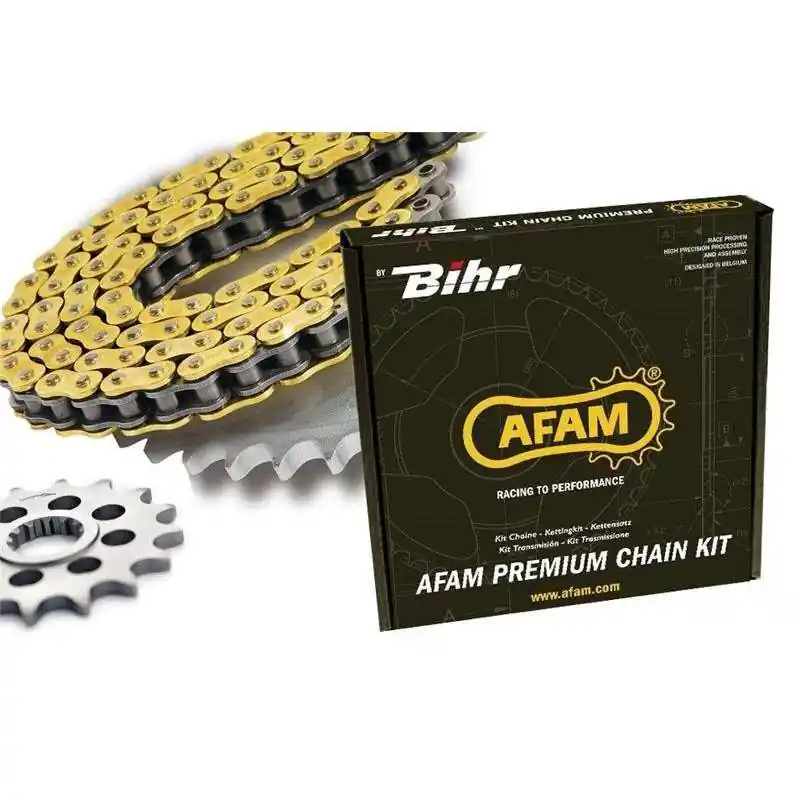 Achat Immédiat Kit chaîne AFAM 520MX6 14/47 renforcée – Couronne ultra-light