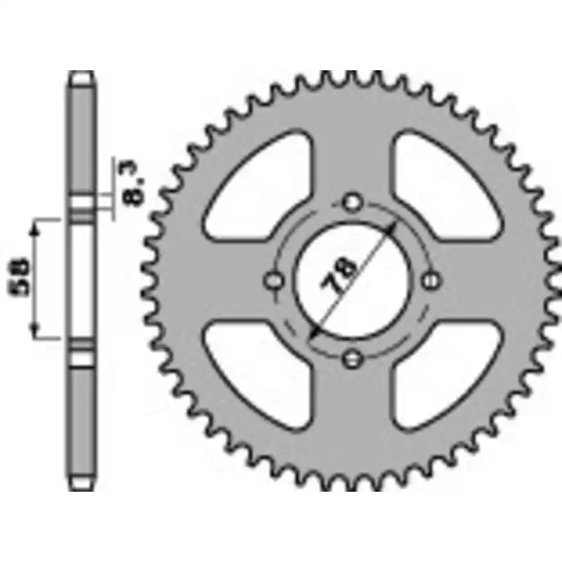 Couronne PBR acier standard 810 – 428 Offre Du Jour