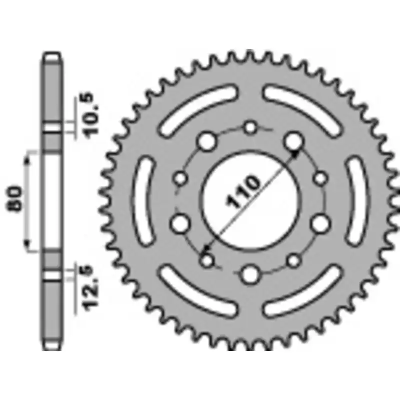Soldes Couronne PBR acier standard 4350 – 525