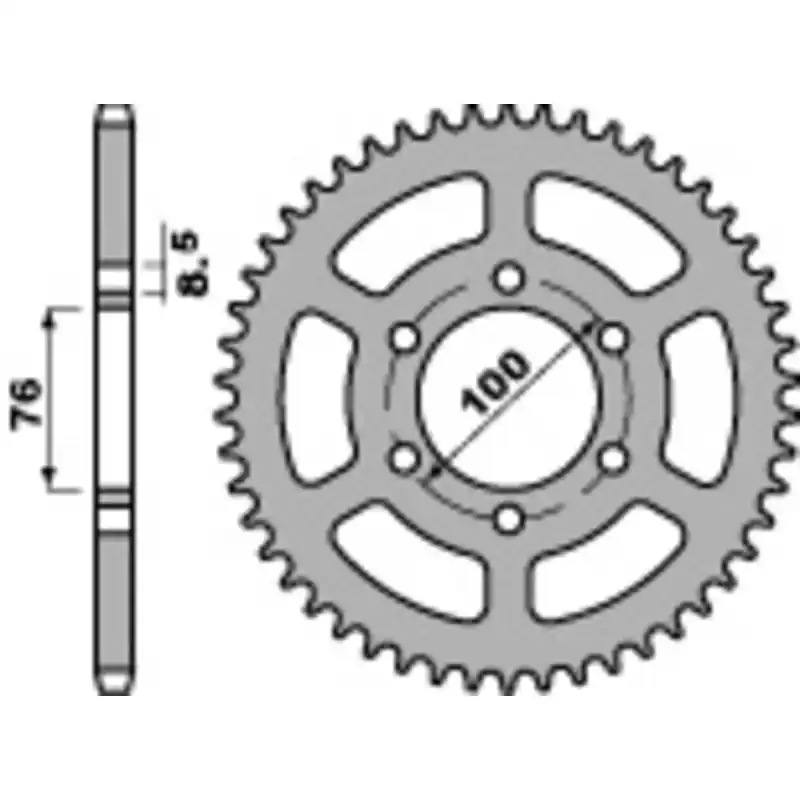 Couronne PBR acier standard 4513 – 428 Dernière Chance