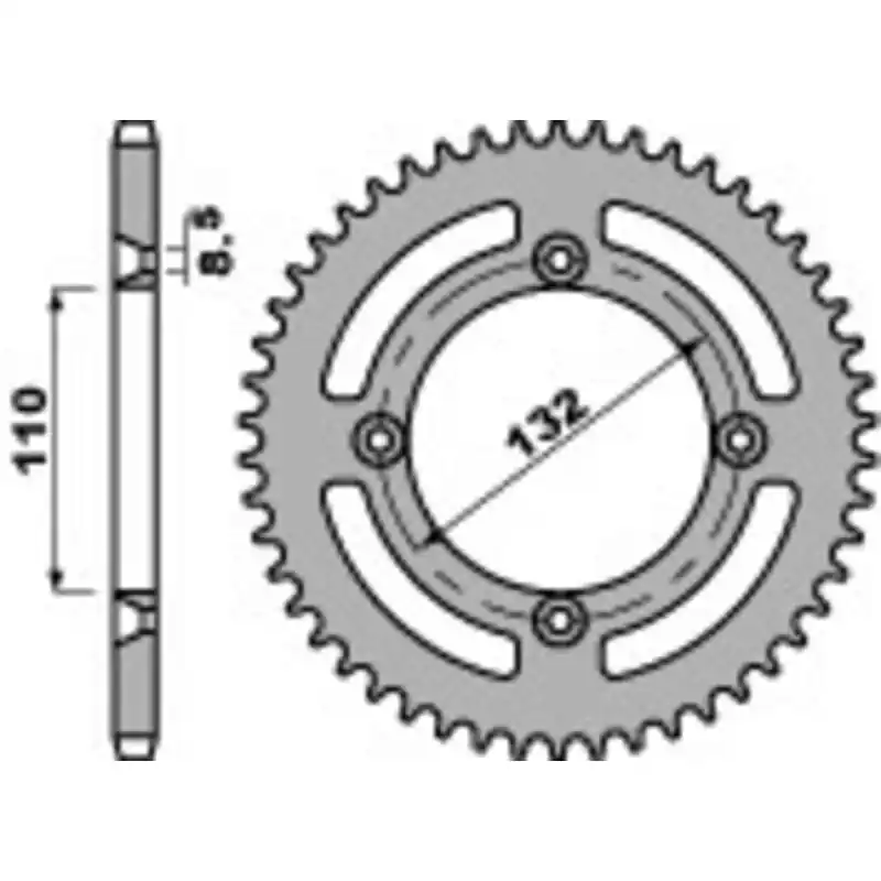 Couronne PBR acier standard 4486 – 428 Meilleur Choix
