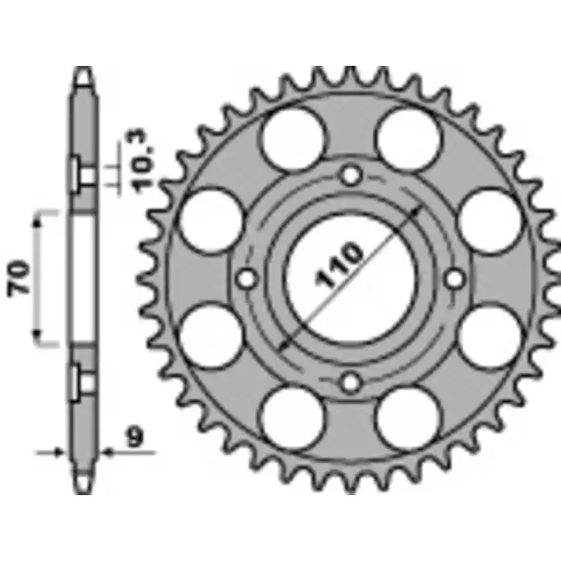 Dernière Chance Couronne PBR acier standard 247 – 520