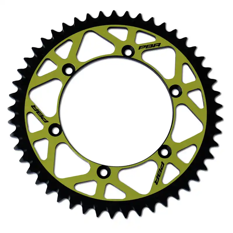Couronne PBR Twin Color aluminium ultra-light anti-boue anodisé dur 808 – 520 Prix Bas