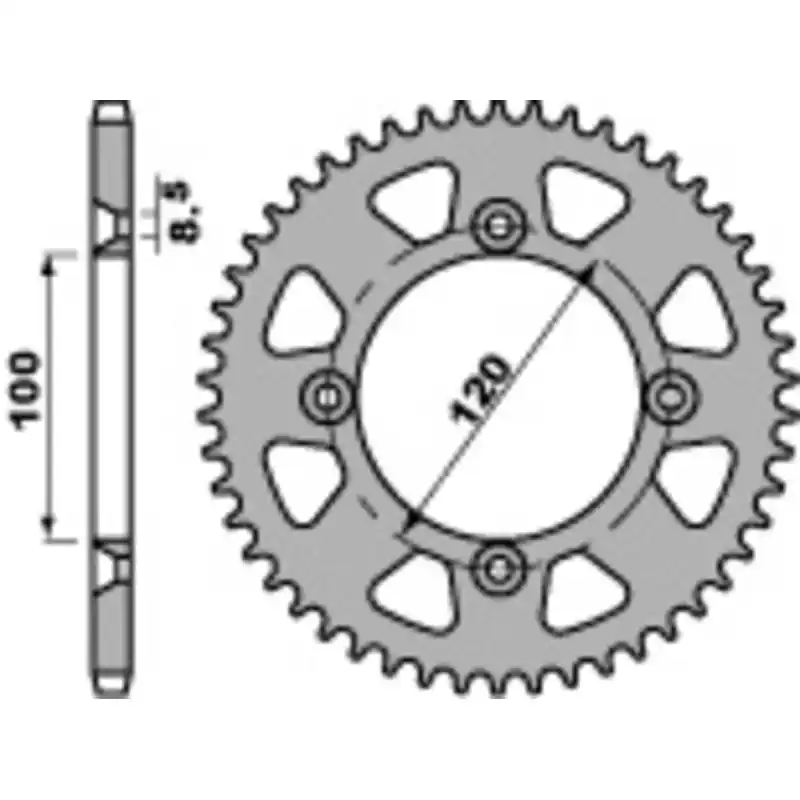 Couronne PBR acier standard 798 – 428 Solde