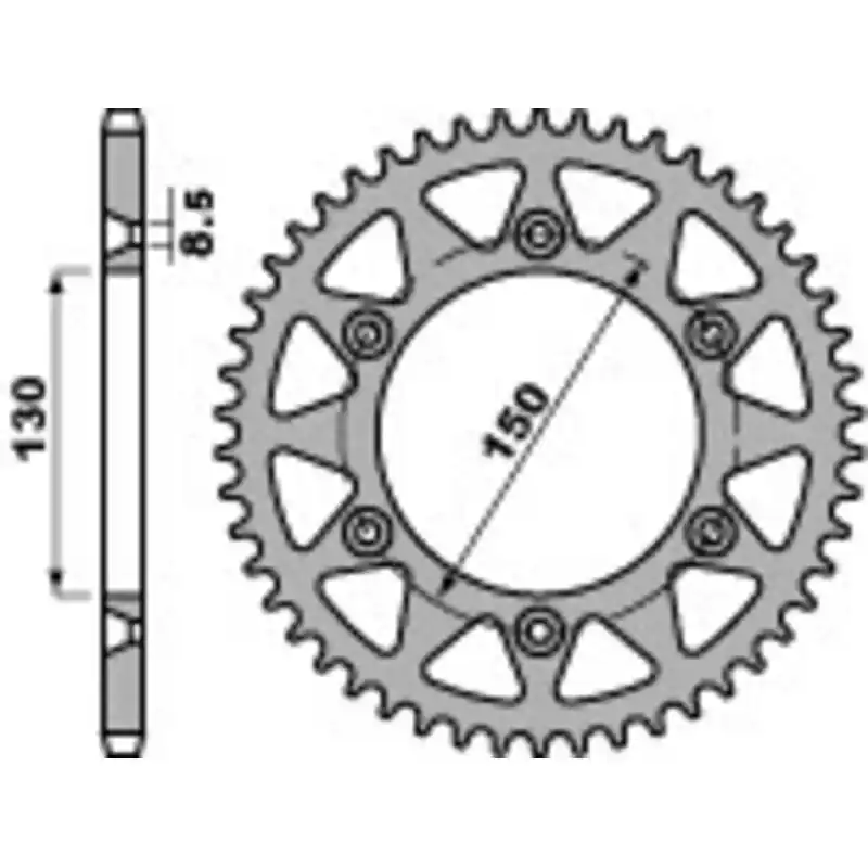 Remise Couronne PBR aluminium Ultra-Light 270 – 520