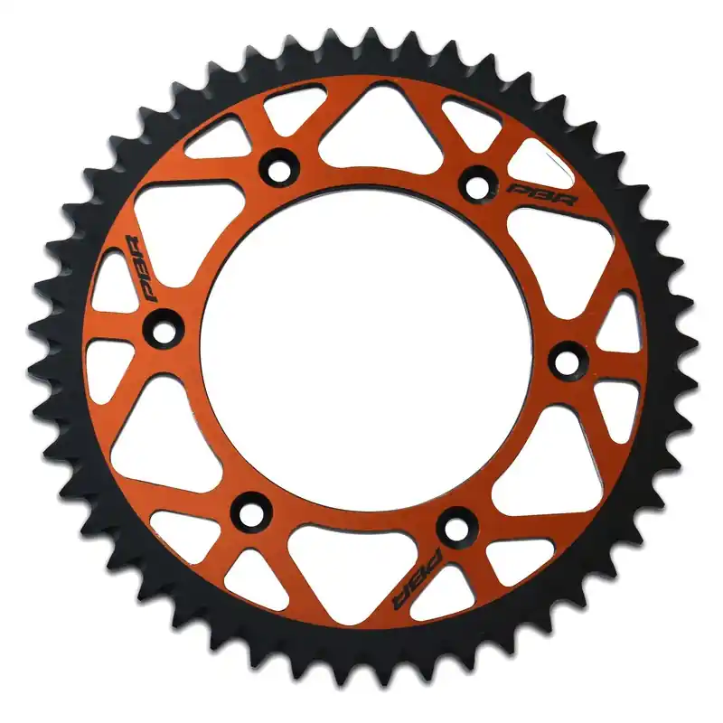 Couronne PBR Twin Color aluminium ultra-light anti-boue anodisé dur 899 – 520 Nouveauté