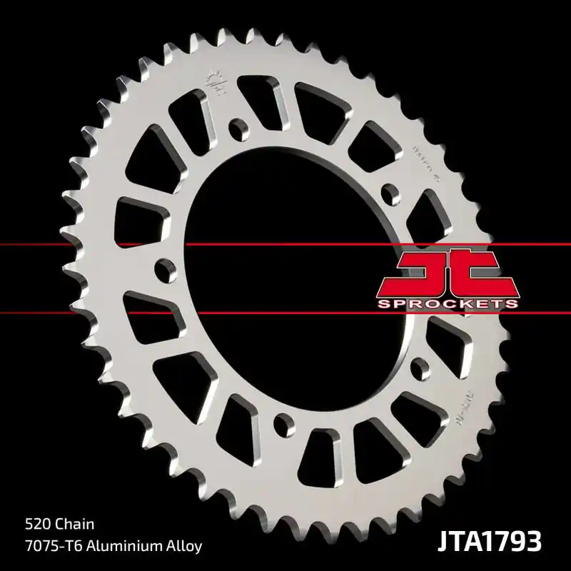 Couronne JT SPROCKETS aluminium ultra-light 1793 – 520 Offre Spéciale