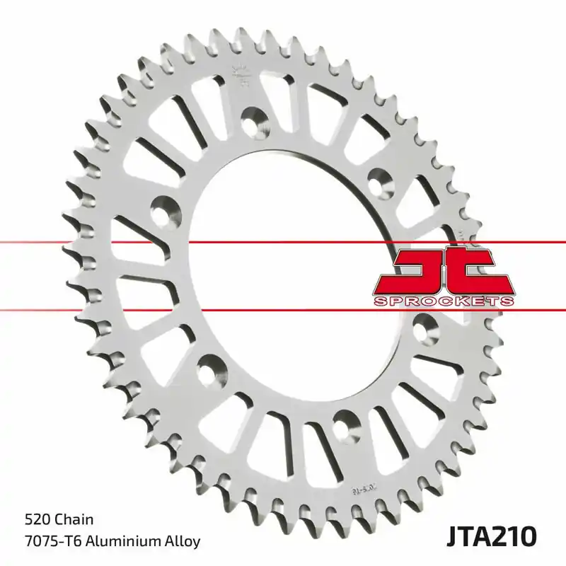 Nouveauté Couronne JT SPROCKETS aluminium ultra-light anti-boue 210 – 520