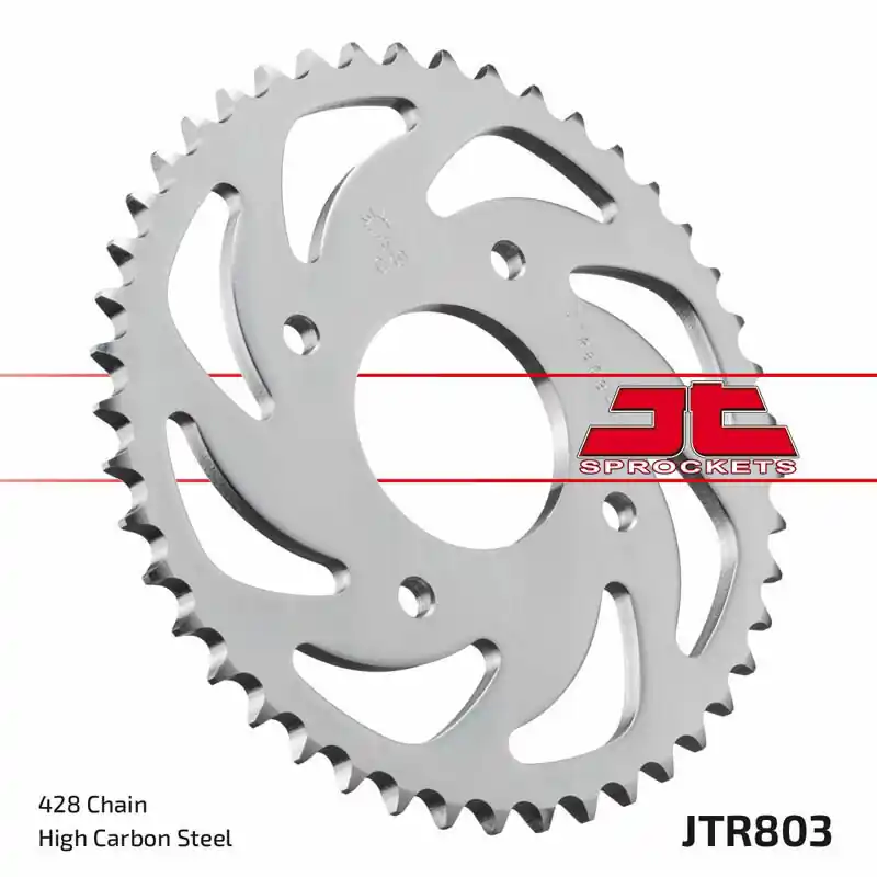Nouvel Arrivage Couronne JT SPROCKETS acier ultra-light anti-boue anodisé dur 803 – 428