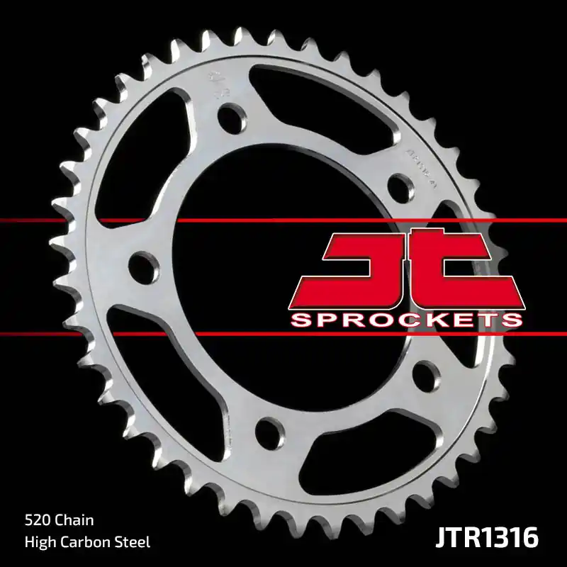Meilleur Choix Couronne JT SPROCKETS acier standard 1316 – 520