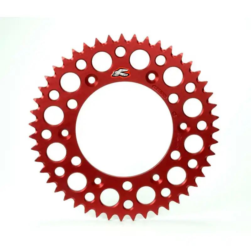 Couronne RENTHAL aluminium Ultra-Light anti-boue 154U – 520 Certifié