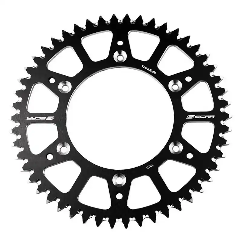 Couronne SCAR aluminium ultra-light anti-boue SRS520 – 428 Seulement Aujourd&rsquo;hui