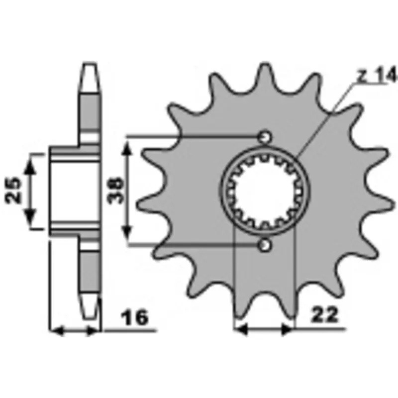Bon Plan Pignon PBR acier standard 490 – 520