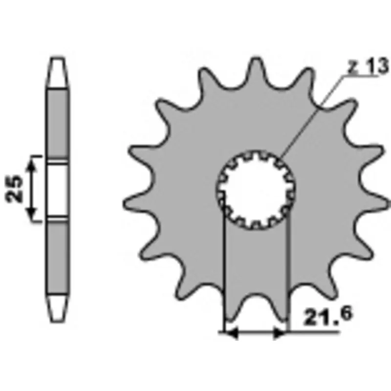 Pignon PBR acier standard 564 – 525 Affaire À Saisir