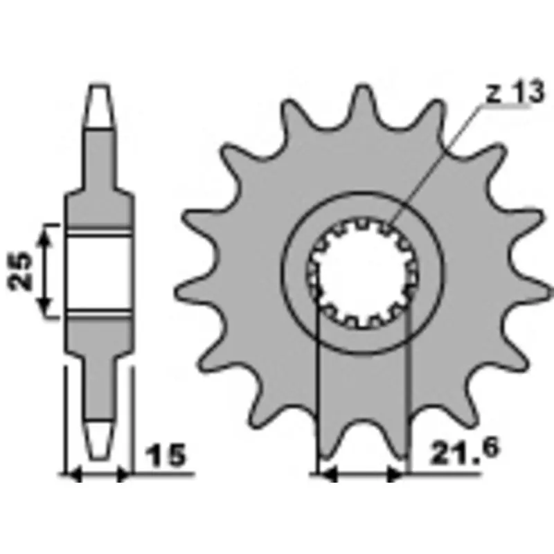 Pignon PBR acier standard 2082 – 525 Acheter En Ligne