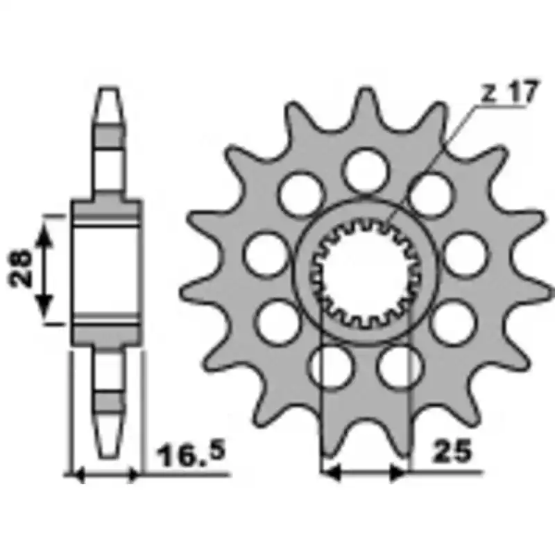 Prix Réduit Pignon PBR acier standard 2147 – 525