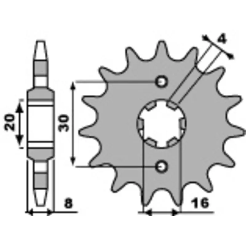 Remise Pignon PBR acier standard 718 – 520