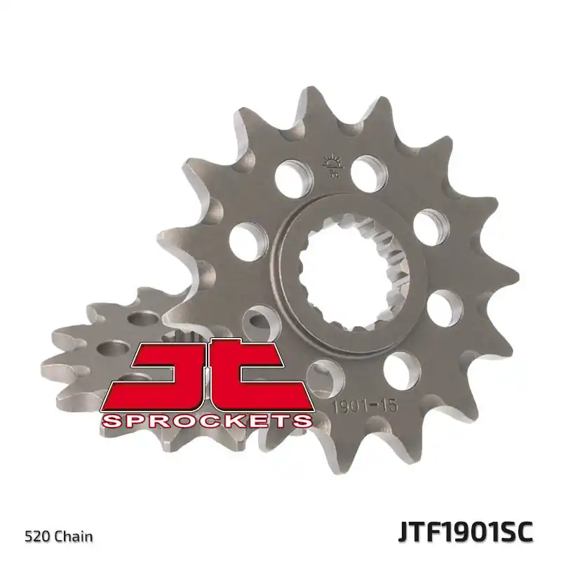 Pignon JT SPROCKETS acier anti-boue 1901 – 520 Promotion