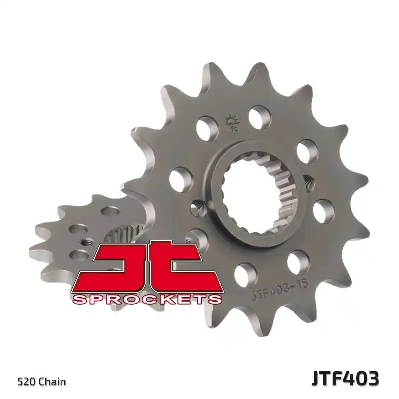 Pignon JT SPROCKETS acier standard 403 – 520 Haute Qualité