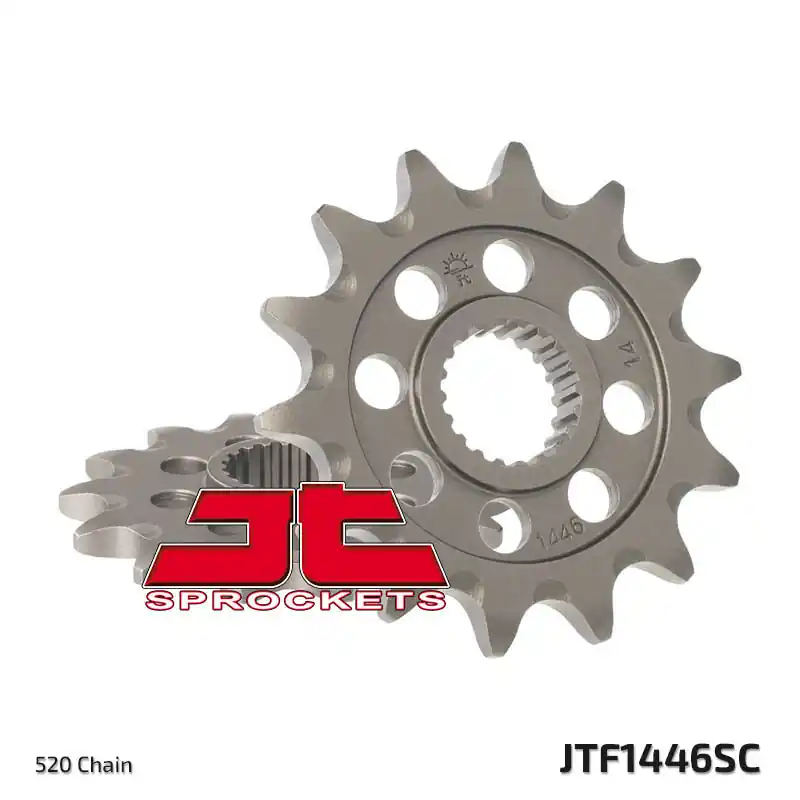 Pignon JT SPROCKETS acier anti-boue 1446 – 520 Pas Cher