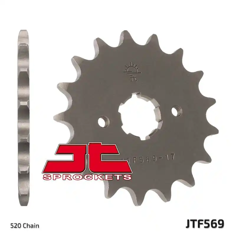 Pignon JT SPROCKETS acier standard 569 – 520 Expédié Aujourd&rsquo;hui