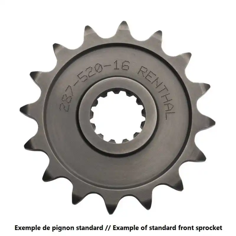Pignon RENTHAL acier standard 289 – 520 Dernière Chance